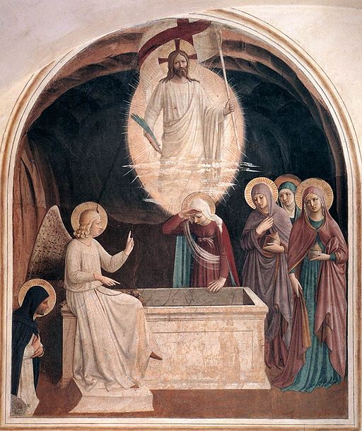 Fra_Angelico_-_Resurrection_of_Christ_and_Women_at_the_Tomb_(Cell_8)_-_WGA00542 (1)